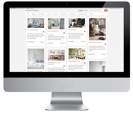 WordPress website laten maken Interieur wensen